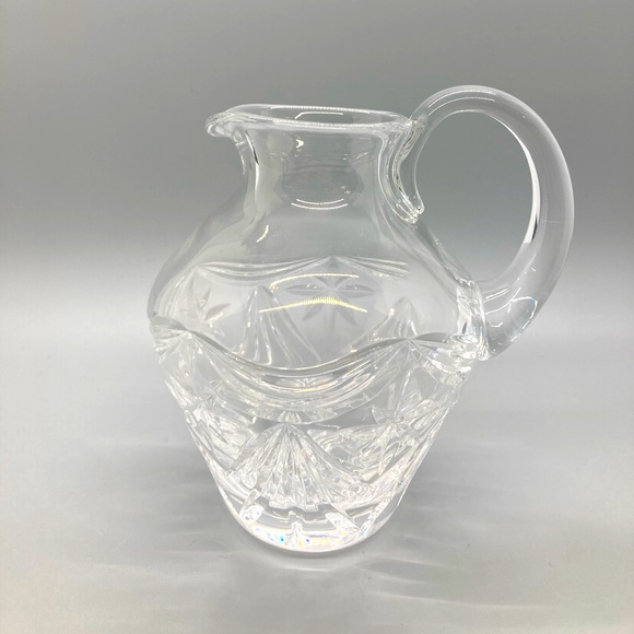 Royal Doulton 5" Crystal Glass Pitcher - Signed - Picture 1 of 5
